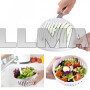 Овощерезка чашка миска Salad Cutter Bowl 3 в 1 для нарезки салатов и овощей